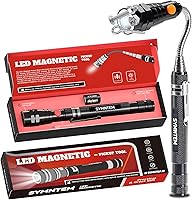 Vista 1 de Regalos para papá, herramienta de recogida magnética, herramienta de recogida magnética telescópica con linterna LED de 3 LED, regalos de Navidad