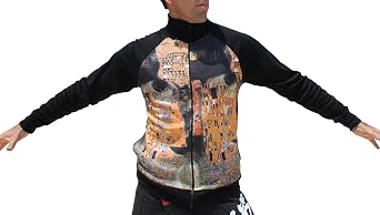 RaanPahMuang Light Weight Zip Jacket Unisex Salvador Dali Monet Gustav Klimt Vincent Van Gogh