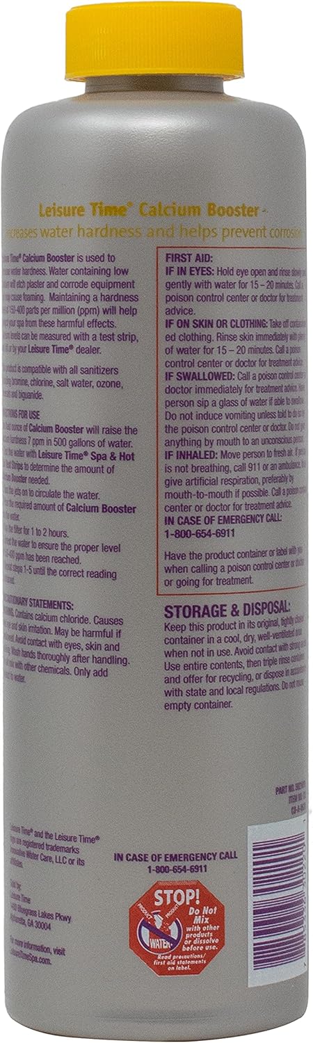 Leisure Time CB Calcium Booster for Spas and Hot Tubs, 32 fl oz