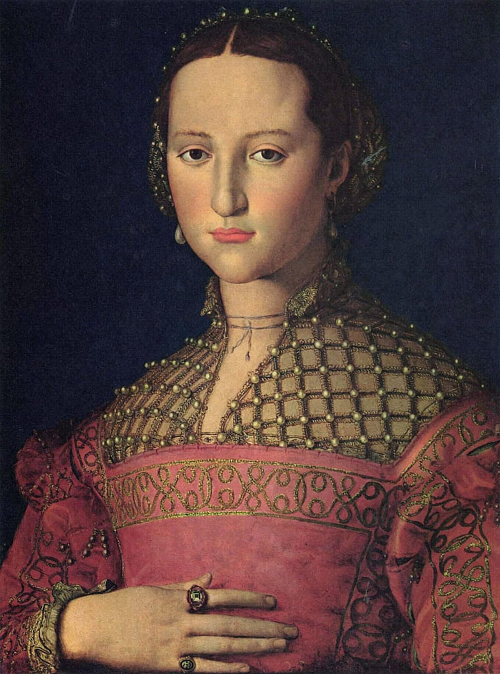 Affiche Toile Aliénor de Tolède de Bronzino 60x90cm - 5