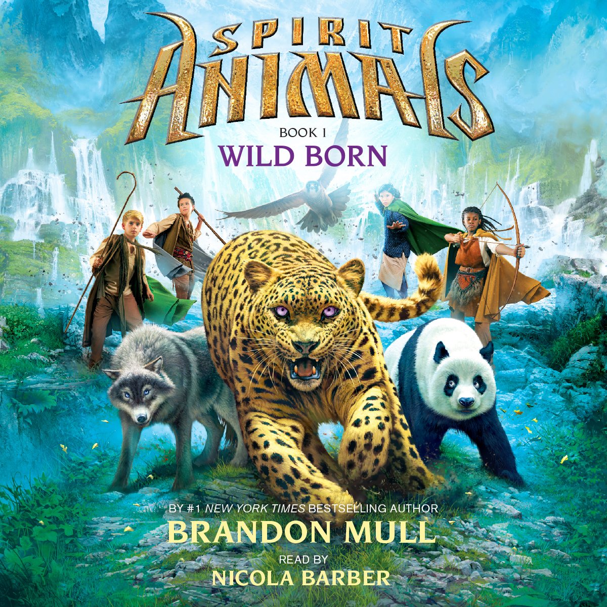 Cover art for Wild Born (Spirit Animals, Book 1)