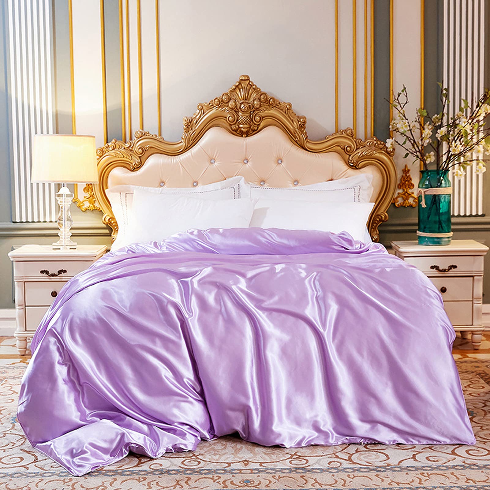 Couettes matelassées anti-transpiration en microfibre douce lavée zippée