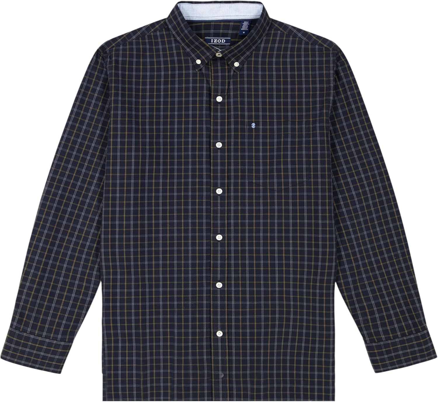 Izod Mens Performance Comfort Long Sleeve Shirt - Image 5