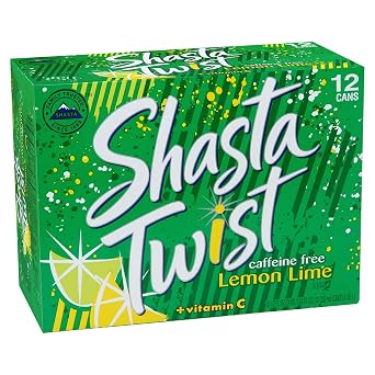 Shasta Lemon Lime Twist 12 pk, 12 oz