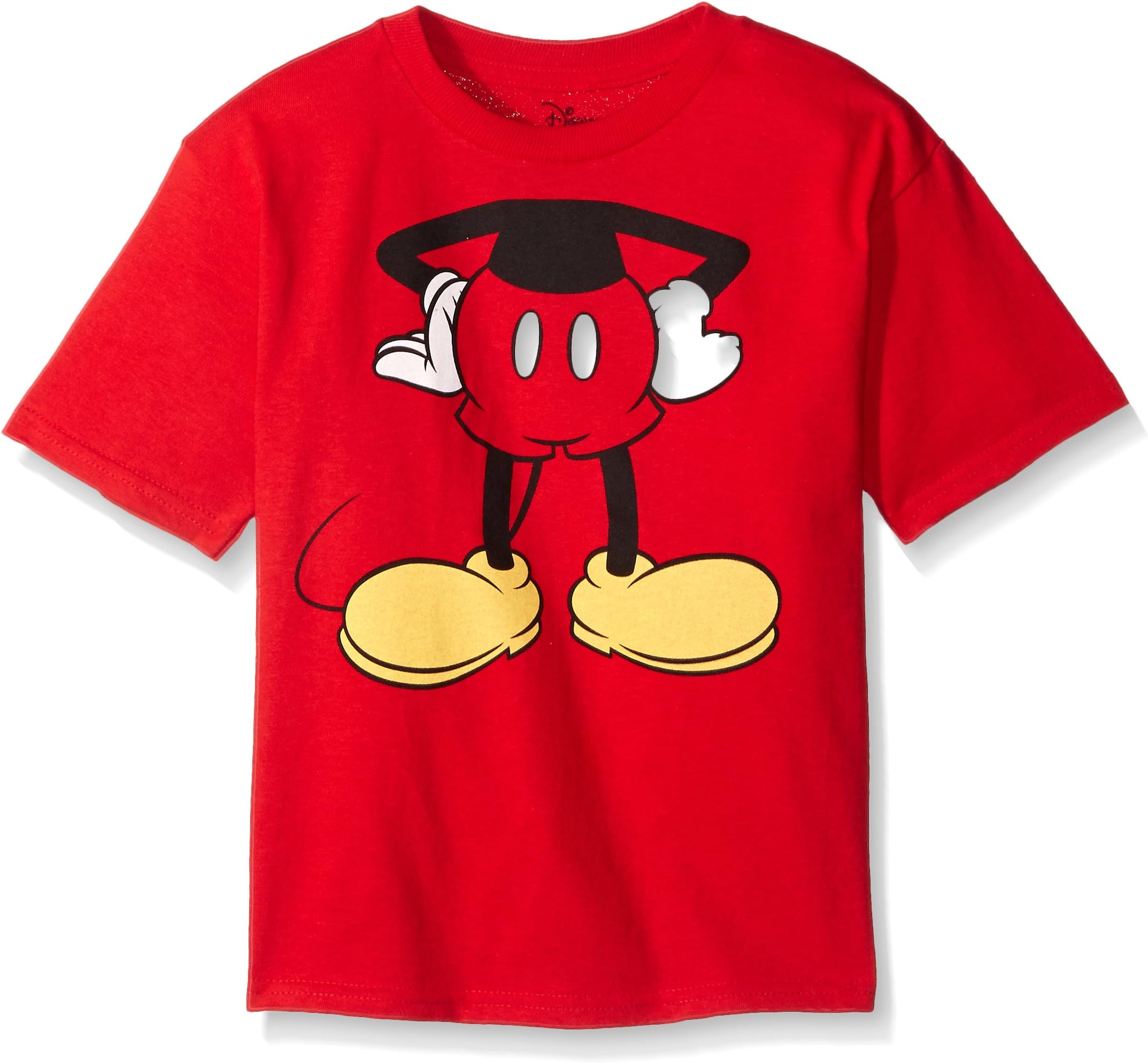 DisneyBoys' Mickey Headless Group T-Shirt, Red