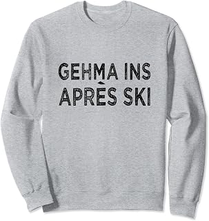 Gehma ins Apres Ski Austria Skiing Outfit Women Men Ski Sweatshirt