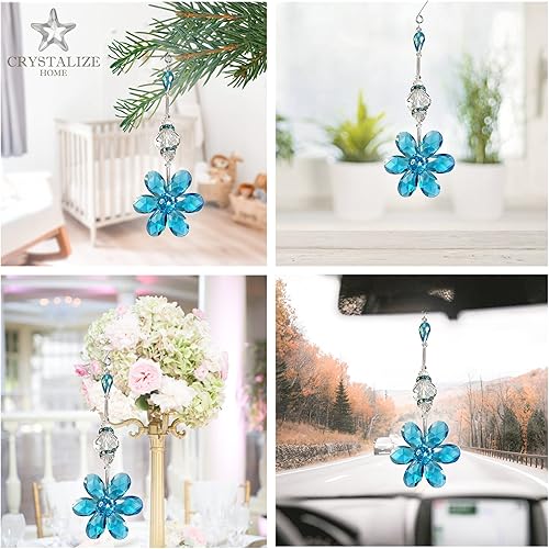 Miniatura 8 de Decoración de cristal de Navidad Decoraciones de boda Pendeloque