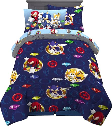 Franco Kids Bedding Super Soft Comforter and Sheet Set with