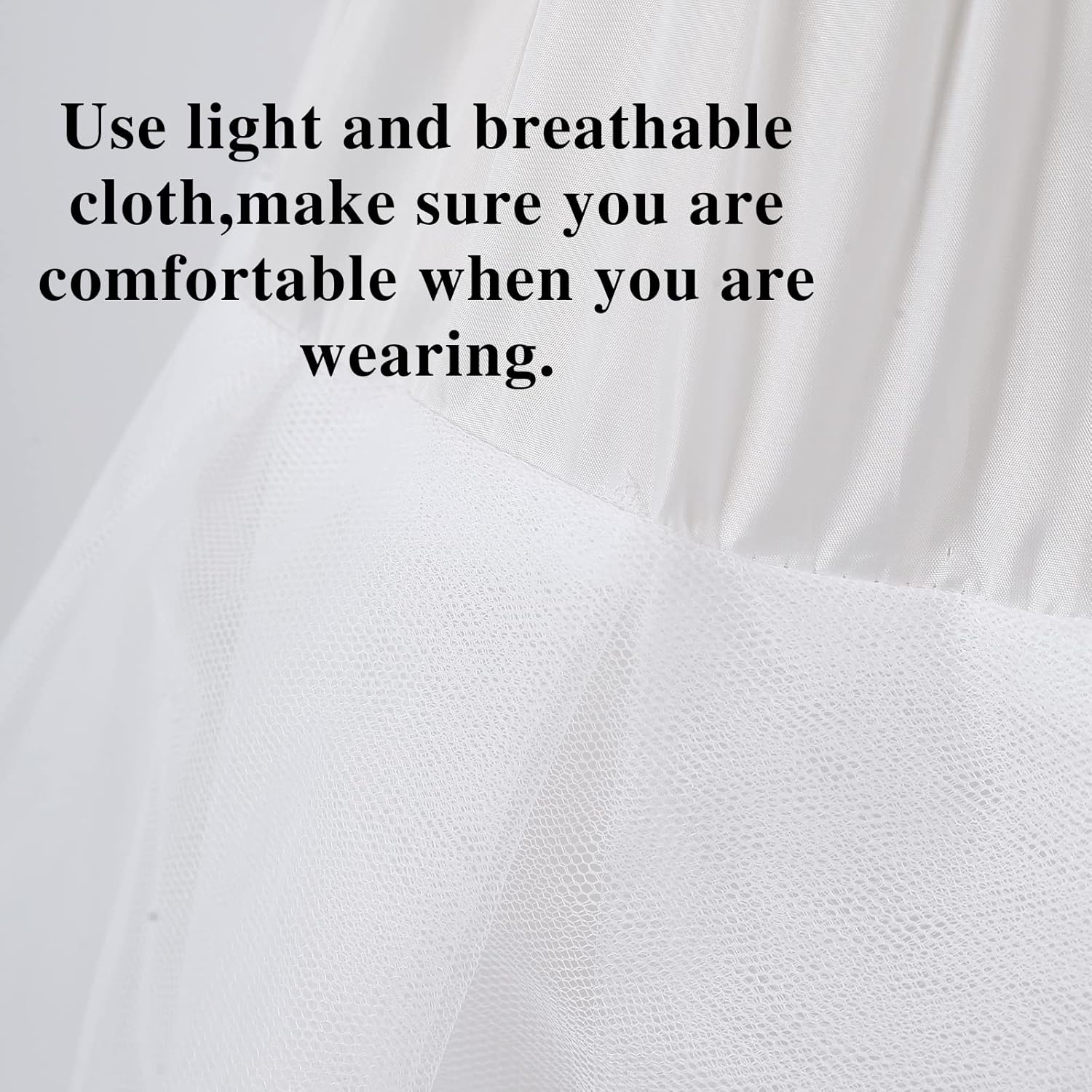 Women’s 6 Hoop Skirt A-Line Floor Length Petticoat Slips Underskirt Crinoline for Wedding Dress Ball Gown