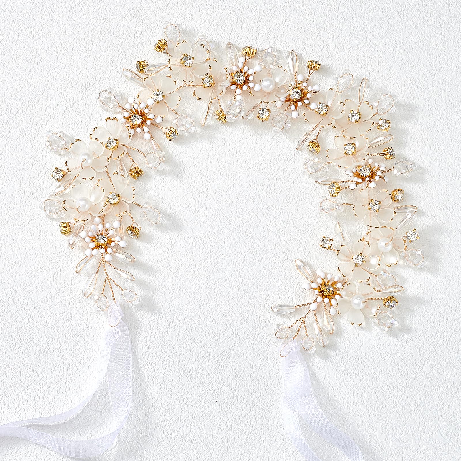 YOUDIANZI Flower Princess Headpiece