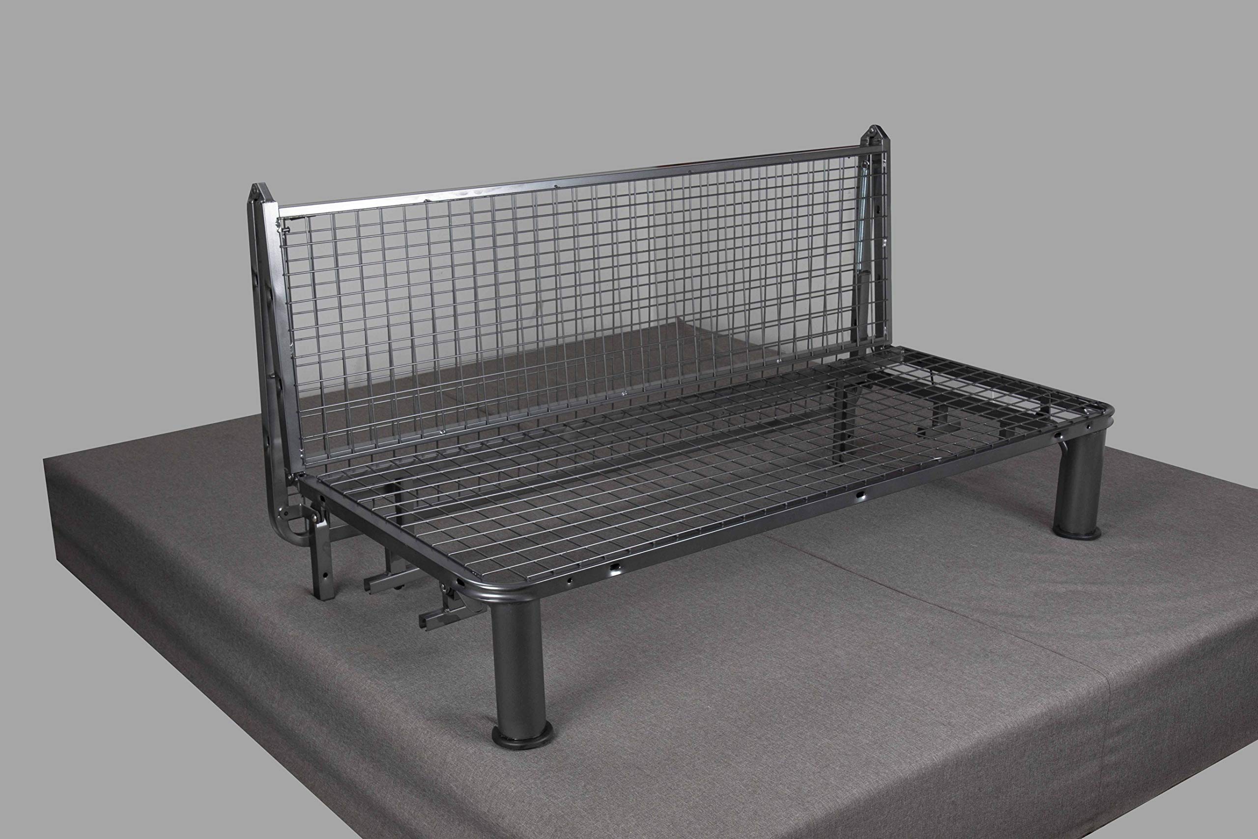 EVERGREENWEB - Divano letto Materasso Matrimoniale 140x190 cm in Waterfoam Ortopedico Prontoletto con Rivestimento sfoderabile e lavabile Cuscini supersoft abbinati color Nero - Evening Luxury