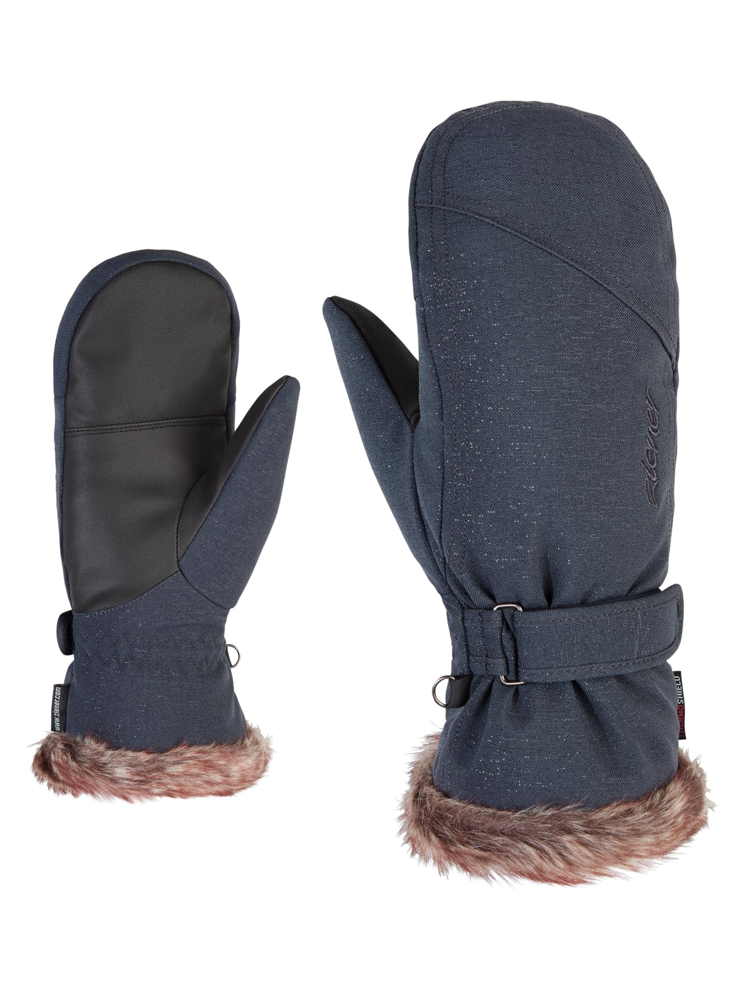 Ziener Women's KEM Mitten Lady Glove Ski Gloves/Winter Sports | Warm Breathable