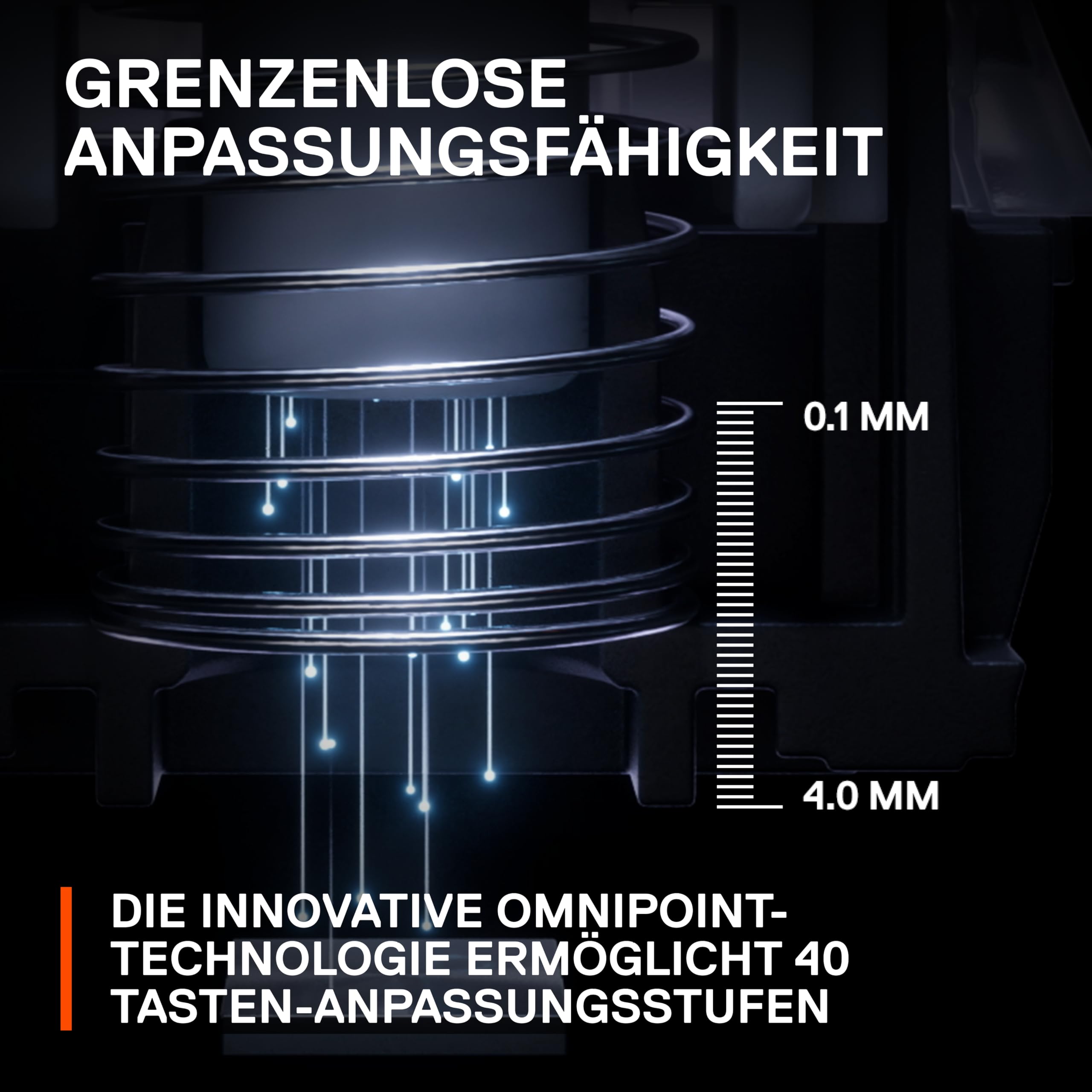 SteelSeries Apex Pro TKL Wireless HyperMagnetic Gaming-Tastatur – E-Sports TKL-Formfaktor – Anpassbares Ansprechverhalten – PBT-Keycaps – Bluetooth – 2 – Bild 5