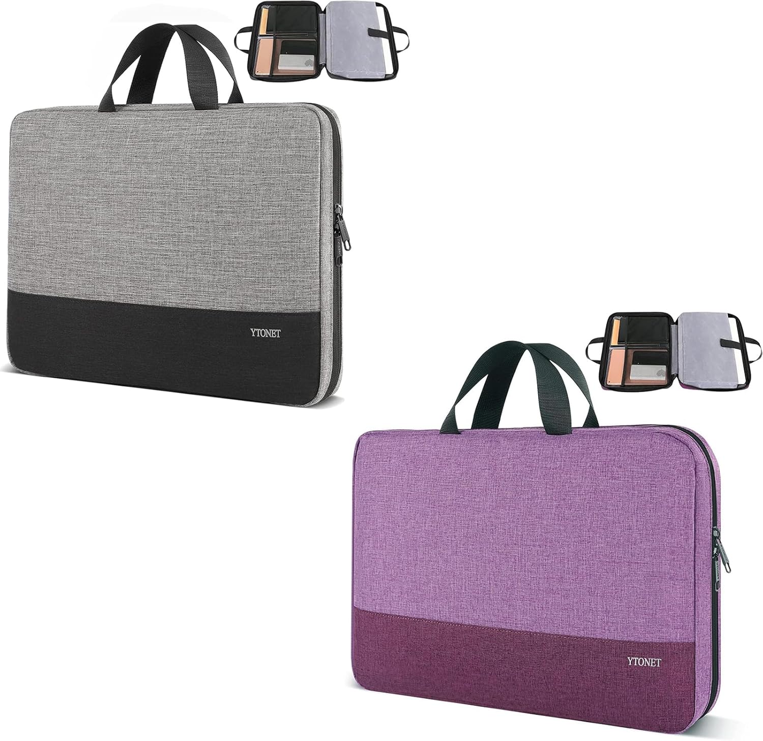 Laptop Case, 15.6 inch TSA Laptop Bag Laptop Sleeve Water Resistant Durable