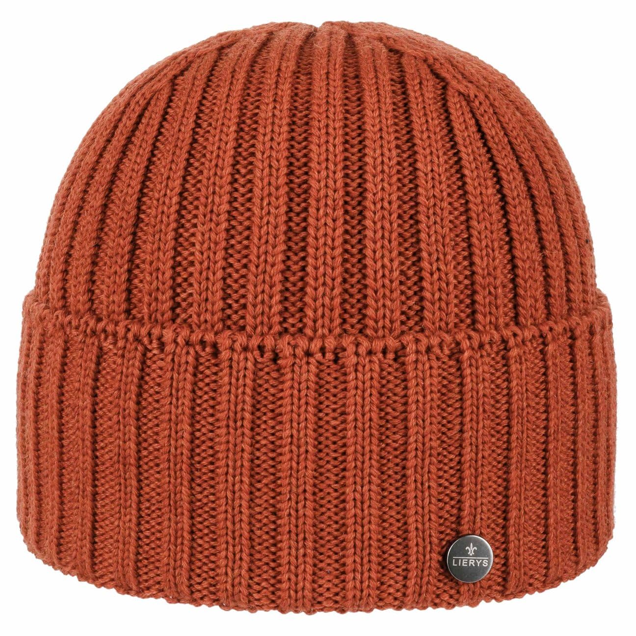 Lierys Bonnet en Tricot a Revers Merinos Fabrique en Allemagne Unisexe Automne Hiver