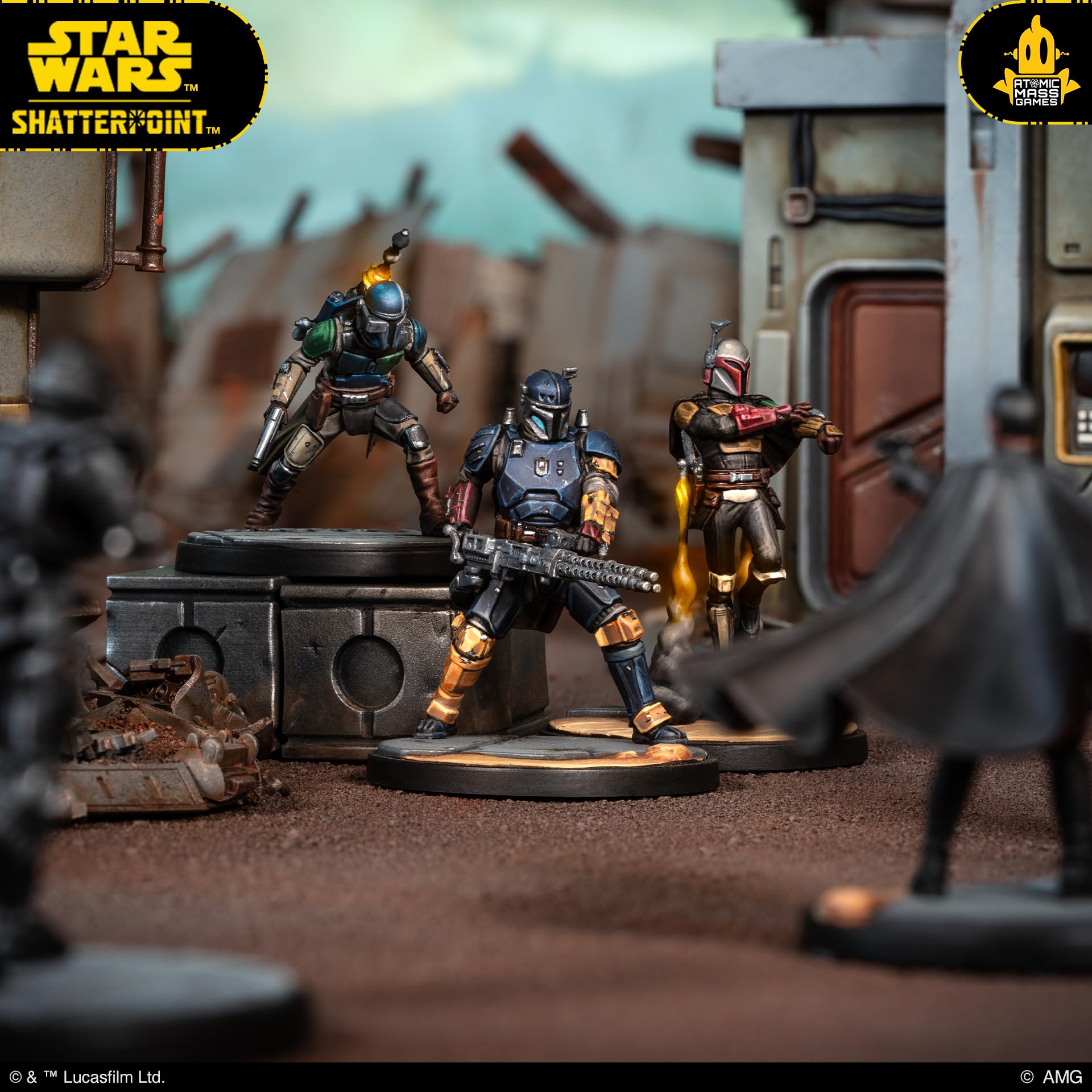 Atomic Mass Games | Star Wars Shatterpoint This Is The Way Squad Pack | Miniatures Expansion For Star Wars Shatterpoint Miniatures Game | 2 Players | 90 Minutes