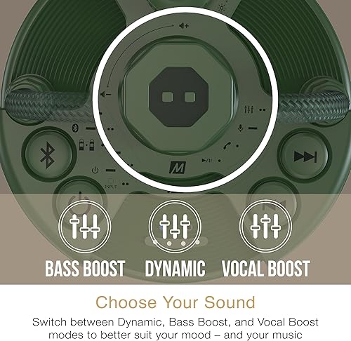 Miniatura 5 de MEE audio lightSPKR Altavoz inalámbrico Bluetooth con linterna de campamento audio de 360, 3 modos de audio, 2 colores claros y ajuste de brillo