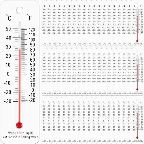 Miniatura 11 de Maitys 20 termómetros científicos sin mercurio, suministros escolares para estudiantes, termómetros de punto de ebullición para herramientas