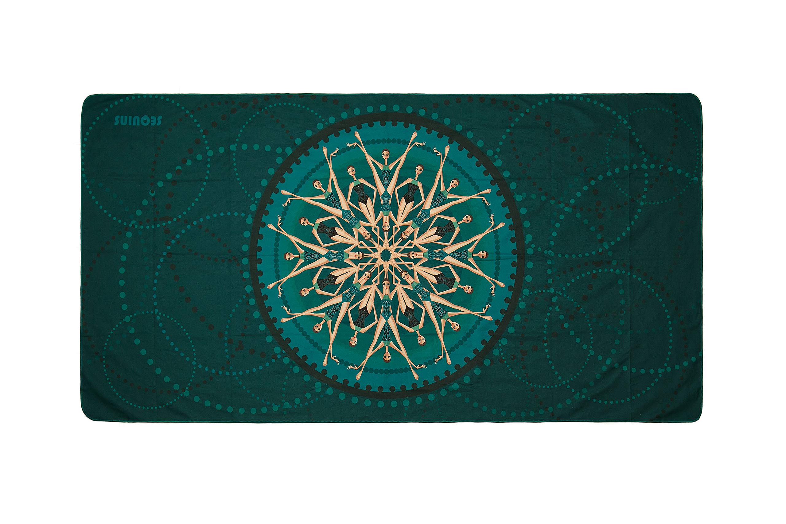 Serviette en microfibre haut de gamme avec détails sequins chic