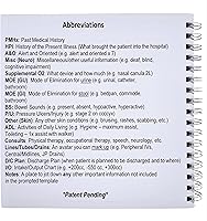 Vista 2 de Cuaderno de hoja de informe de enfermería (edición compacta) Cuaderno de bolsillo de 6 x 6 pulgadas para enfermeras con 80 hojas de informes