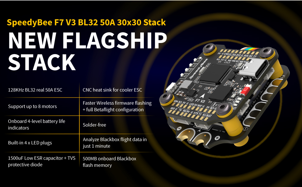 Watch SpeedyBee F7 V3 Flight Stack Review on Amazon Live
