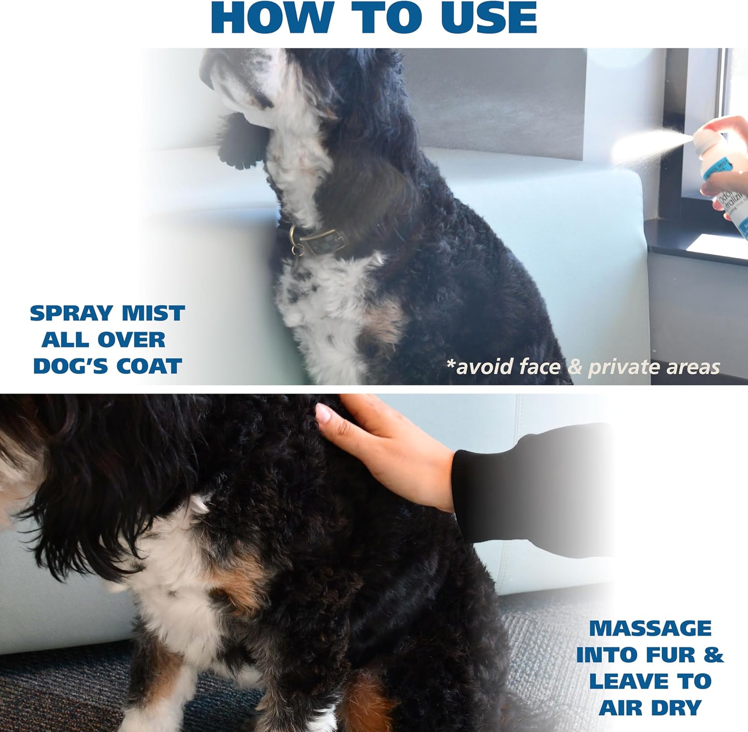 Wahl USA Pet Odor Neutralizing Mist for Dogs, Pet Odor Eliminator, 6.7 oz | Eliminate Pet Odors Fast, Fragrance-Free Propellant Free Probiotic Mist, Pet Safe & Environment Safe – Model 3028687