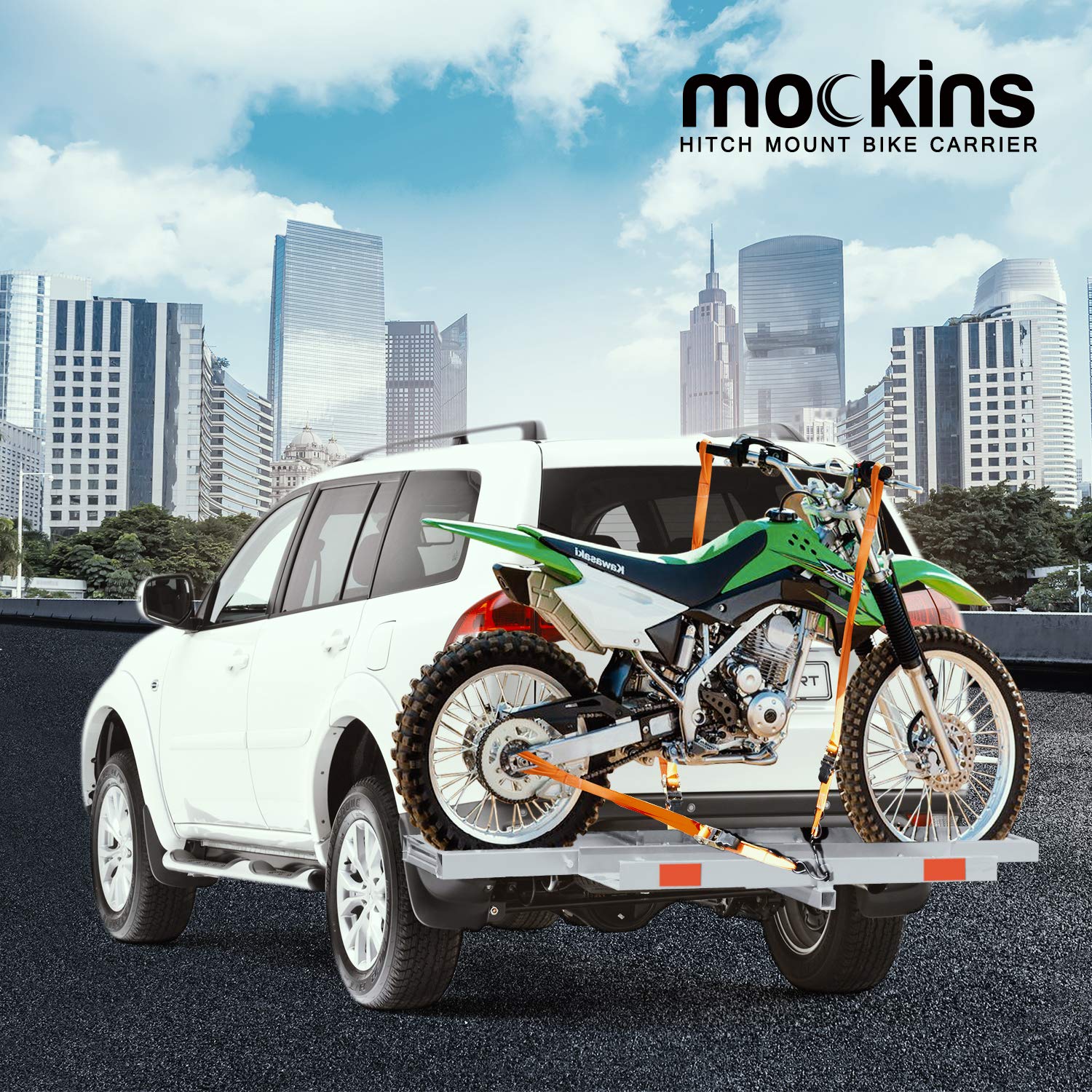 Buy Mockins 500 lb Capacity Anti Tilt Motorcycle Carrier Set 73.5x31