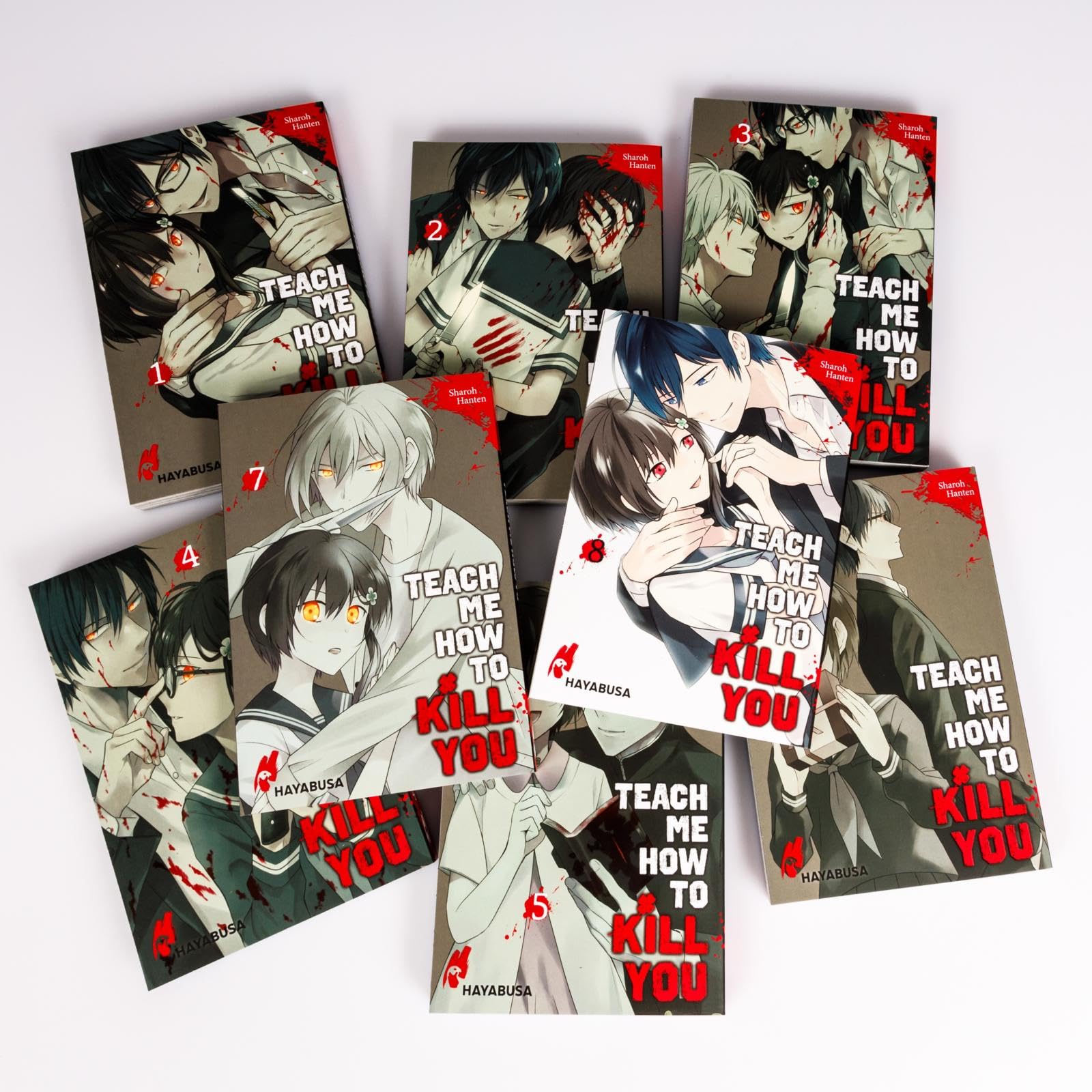 Teach me how to Kill you Sammelschuber (inklusive Band 1-8): Die komplette Serie im Sammelschuber: Blutiger Manga-Thriller ab 16 über einen Serienkiller und seine Schülerin