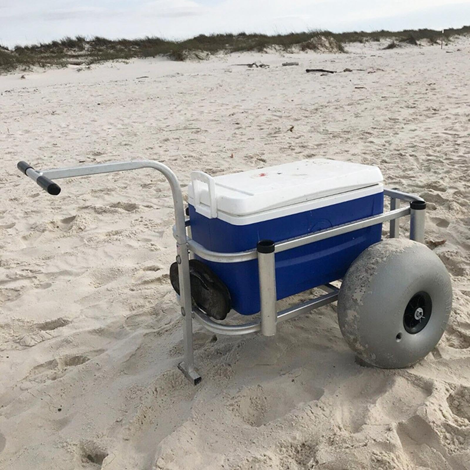 Baoblaze Roue de Chariot de Plage Gonflable en PVC