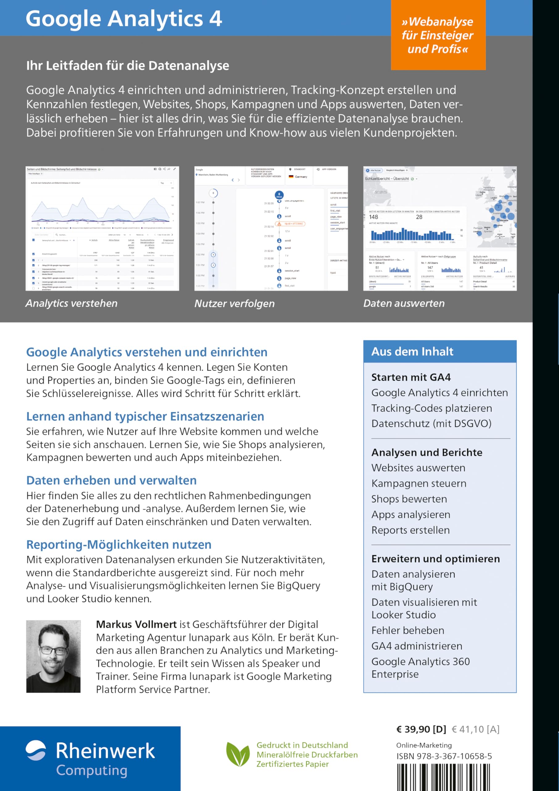 Google Analytics 4: Das umfassende Handbuch mit allen Neuerungen und Features von GA4 – Ausgabe 2025
