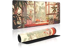 Cute Bird Large Gaming Mouse Pad Extended for Home Office