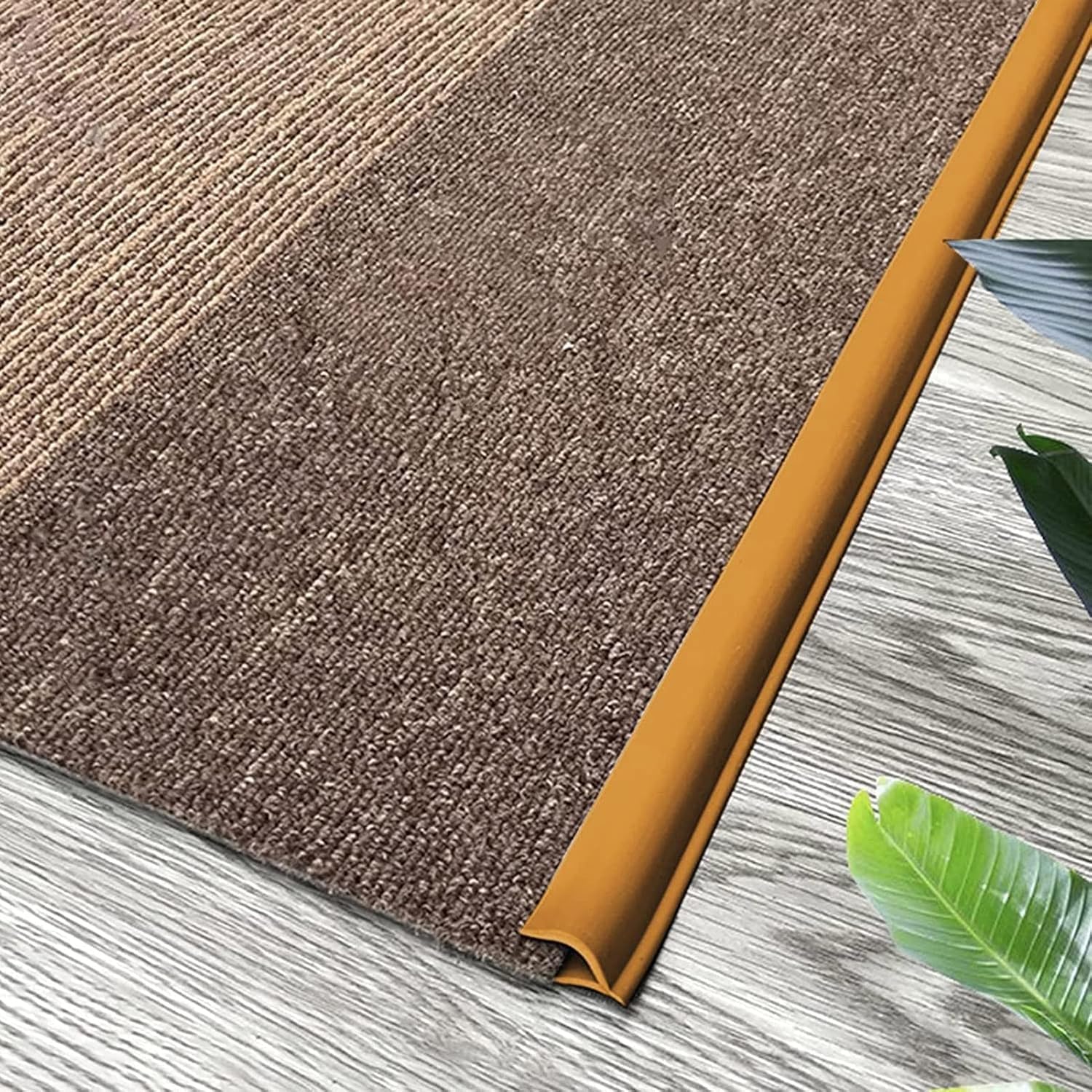 Bande de transition de sol PVC pour bloquer l'effilochage du bord de tapis