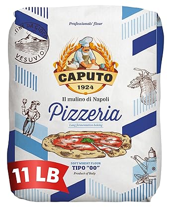Antimo Caputo Pizzeria Flour Blue, 11 Pound (5Kg) Bag -