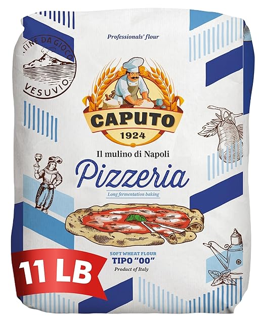 Antimo Caputo Pizzeria Flour Blue, 11 Pound (5Kg) Bag -