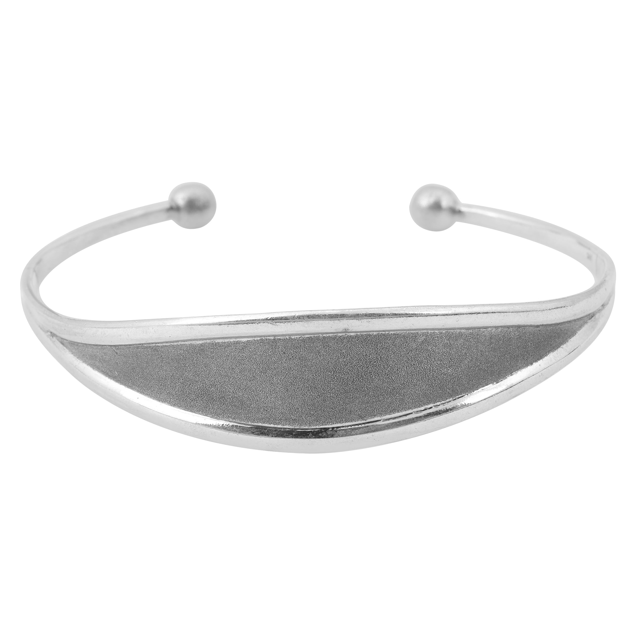 LYGBAOFUL Meadows Pulsera con Acabado Mate, Pulsera Hecha a Mano de Plata de Ley 925, joyería para Mujer, día de la Promesa, mamá, Pascua