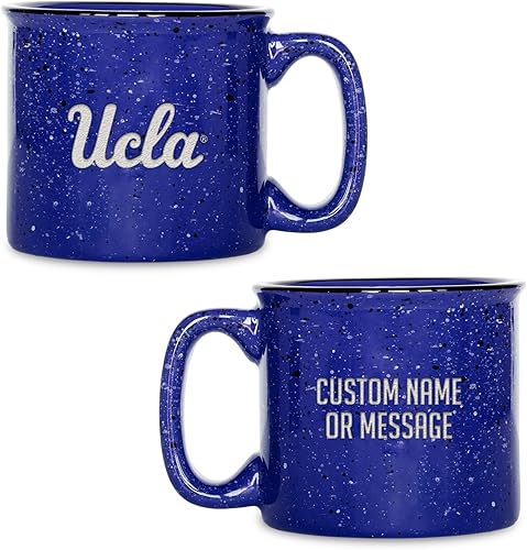 Miniatura 422 de Rico Industries NCAA Utah Utes - Taza de café personalizada de 12 onzas con logotipo grabado con láser profundo, taza de cerámica para acampar con