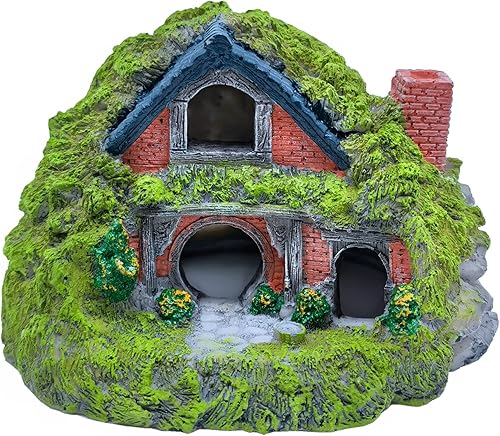 Antiguas ruinas de columna romana castillo europeo decoraciones acuario pecera escondite rocas (jardín de leche)