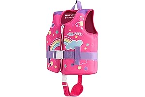 SULIFEEL Kids Swim Vest: The Ultimate Toddler Swim Aid for Ages 2-6