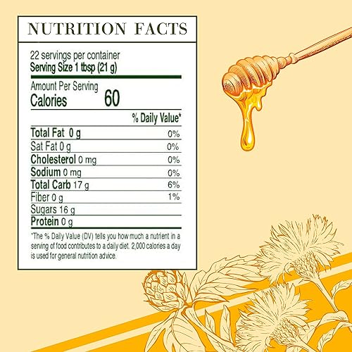 Miniatura 7 de Don Victor Miel natural con fresa, botella de 12 onzas, edulcorante alternativo, ideal para té, panqueques, gofres y yogur