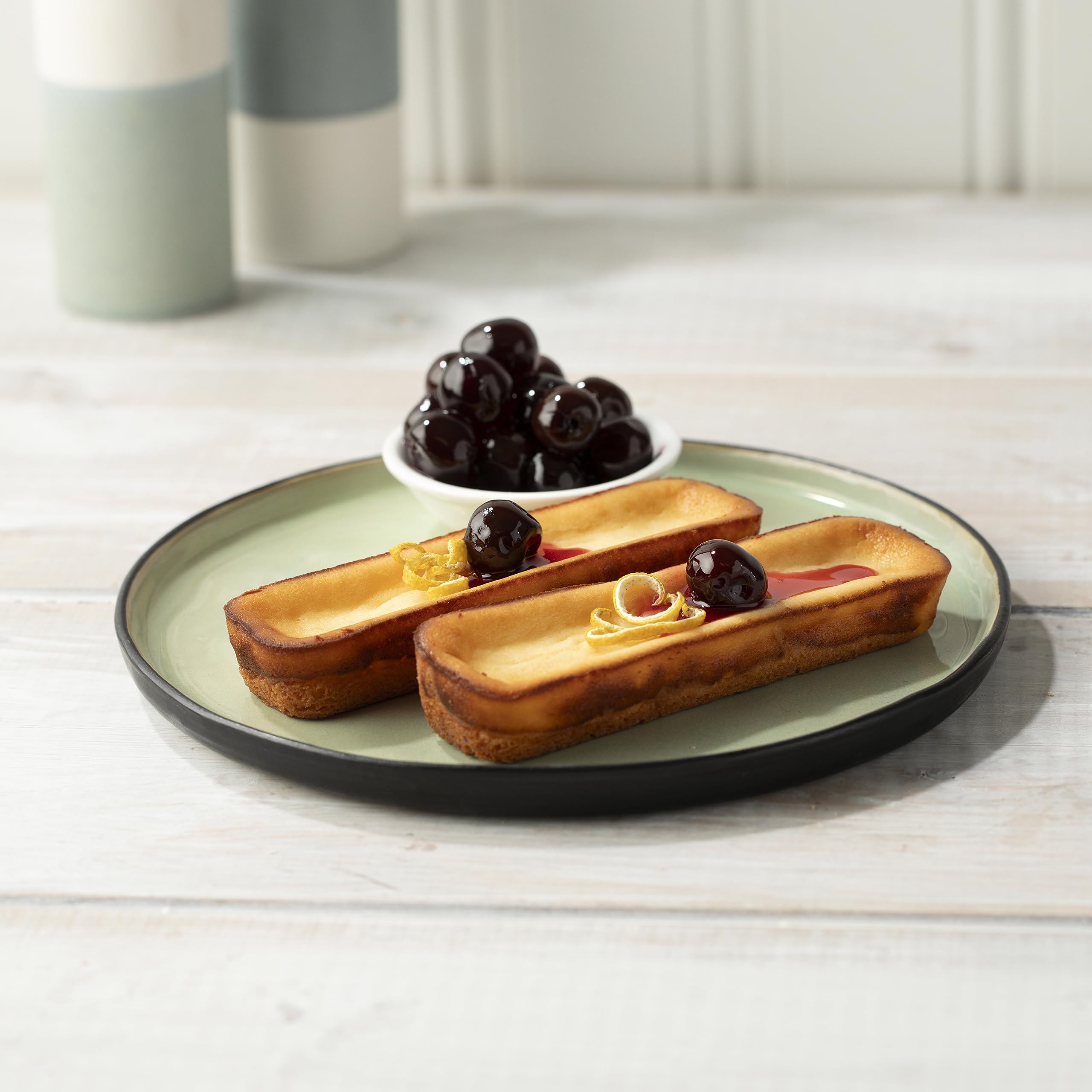 Food-United AMARENAKIRSCHEN 2x600g Opaline | FABBRI 1905 | in Sirup | Halb-Kandiert | Amarene | Amarena-Kirschen aus Italien | fabbri amarena cherries | für Joghurt-Eis Dessert Topping Cocktail