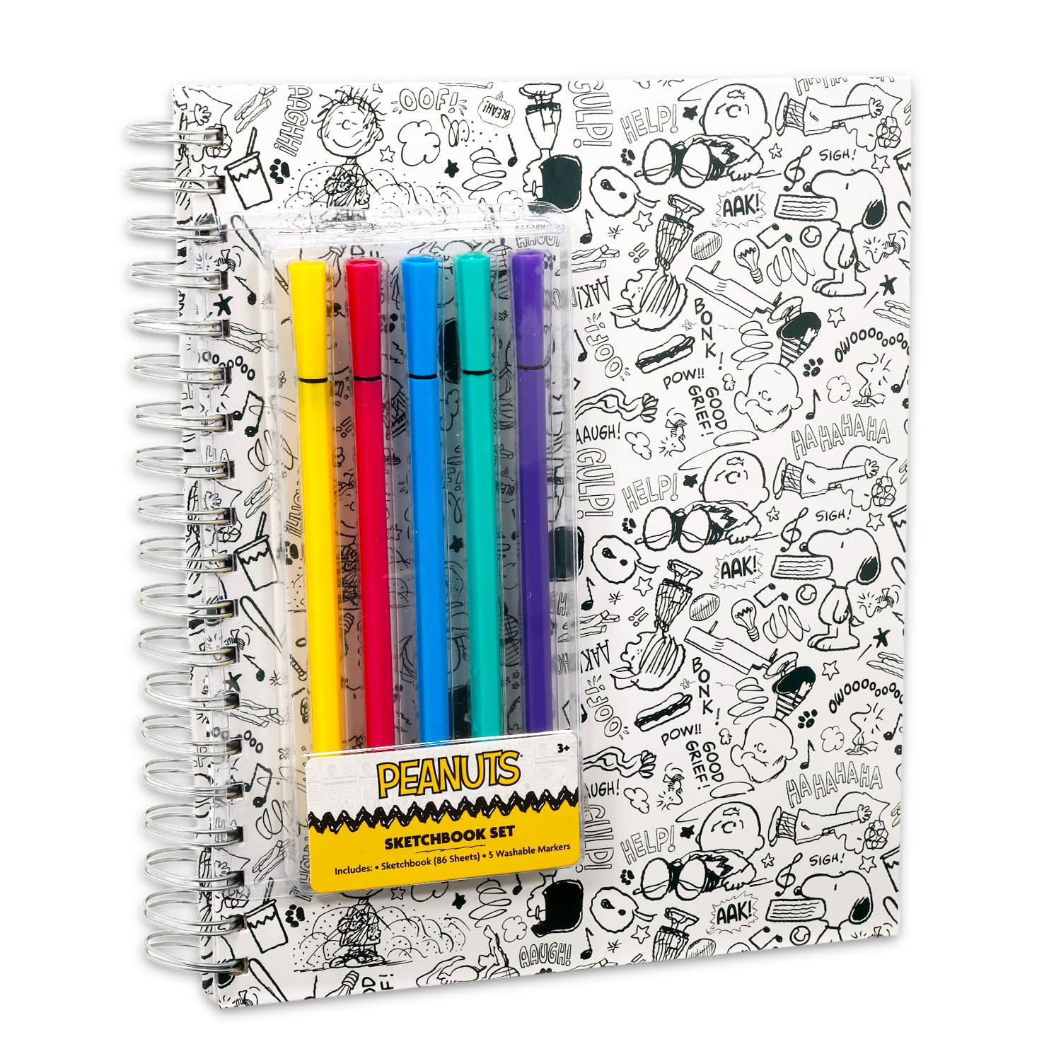 Amazon.com: Peanuts Sketchbook Set - Bundle with Doodle Book Plus