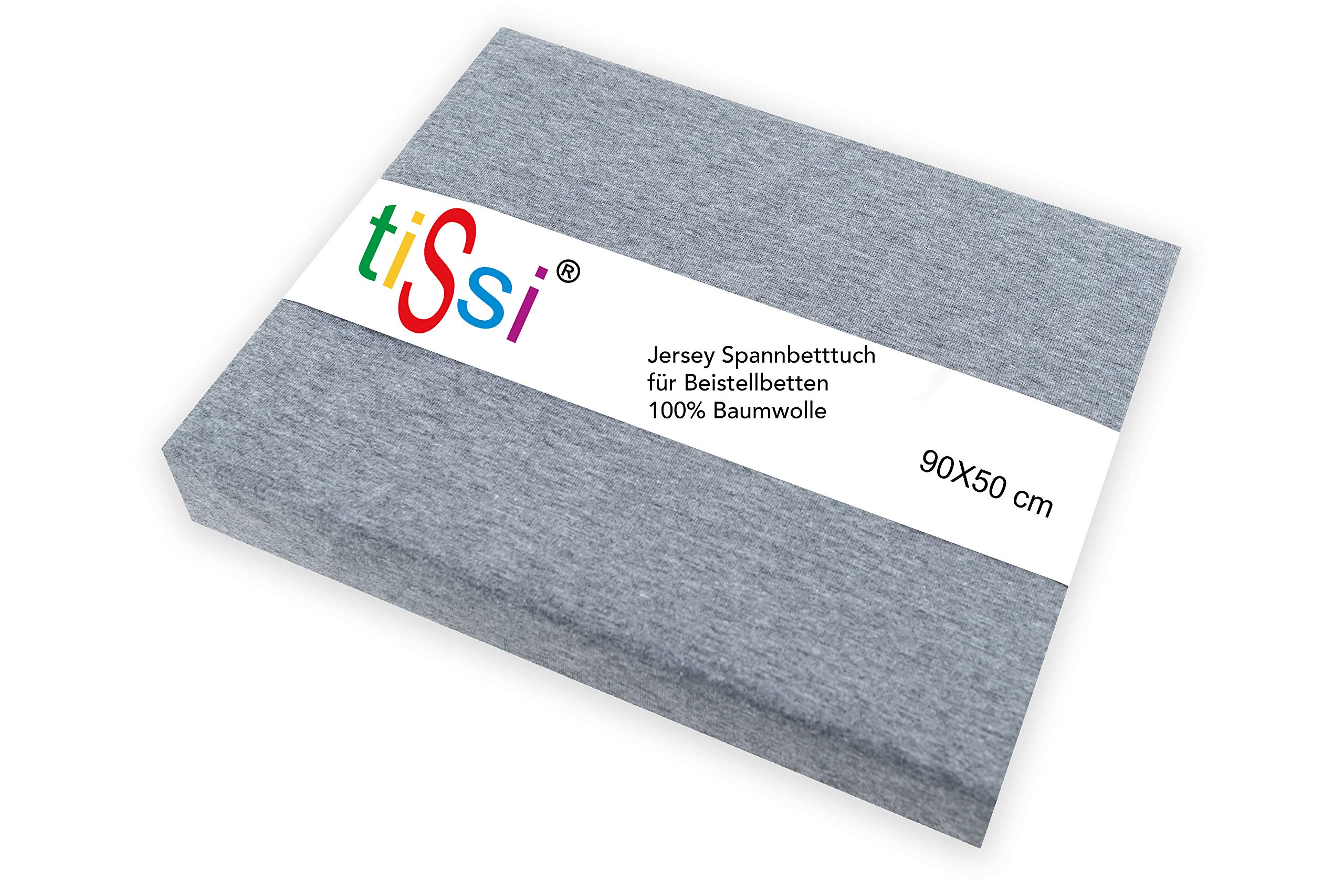 Drap-housse gris tiSsi Moritz 85 x 95 cm pour siestes au salon