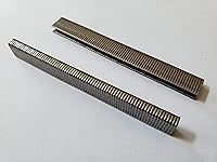 Vista 2 de L13SS - Grapas de corona estrecha de acero inoxidable de 1 pulgada x 14 pulgadas, 1000