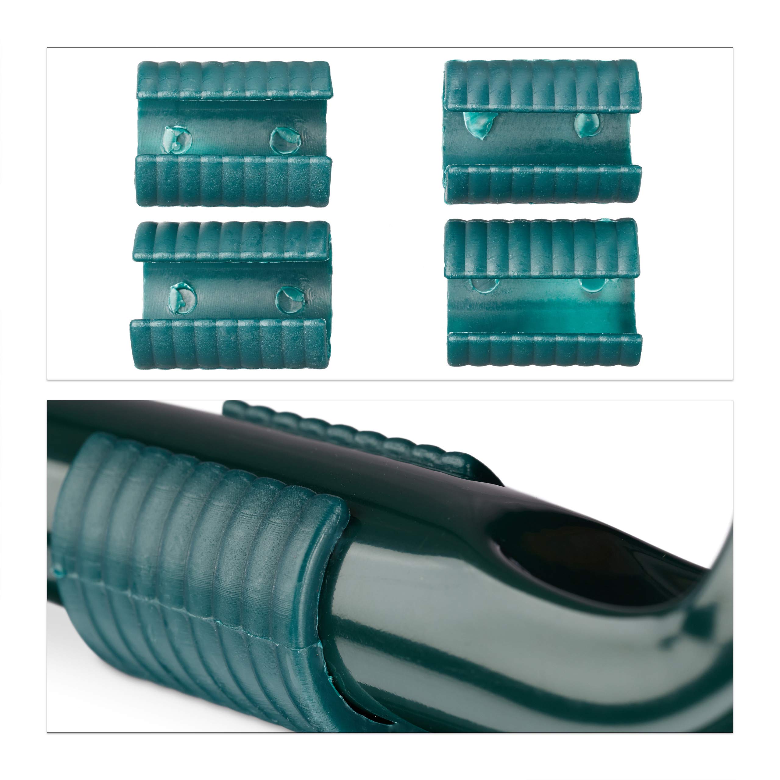 Relaxdays Agenouilloir Pliable 50x60x27,5cm Vert Jusqu'à 150 kg