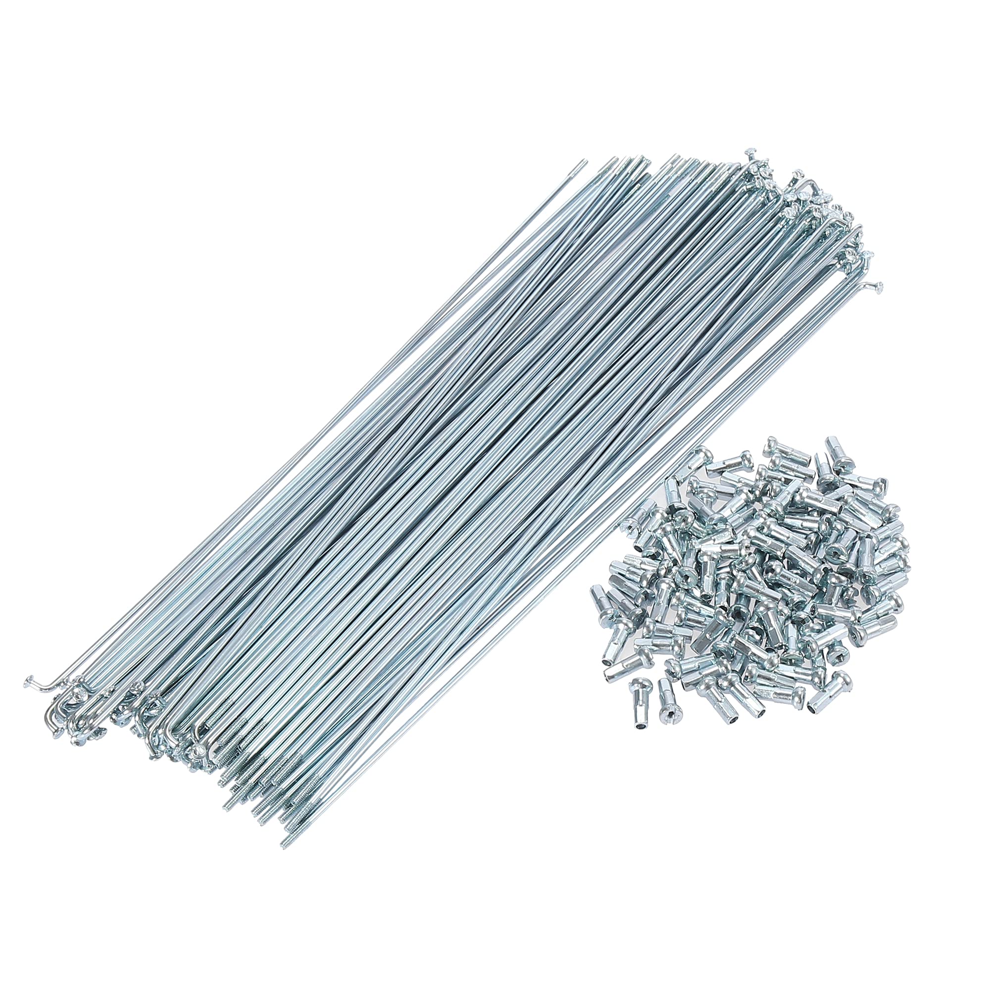 95 Rayons De Vélo Acier Inox 14G 238mm Avec Tétons - Marque Uxcell - Idéal Pour Roue De Bicyclette