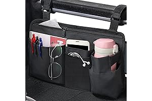 Upgrade Wheelchair Side Bag with Cup Holder: The Ultimate Hand-Free Lifestyle Companion