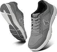 Tênis masculino de caminhada para fascite plantar, suporte de arco com sola de borracha antiderrapante, sapatos ortopédicos casuais confortáveis com bico largo