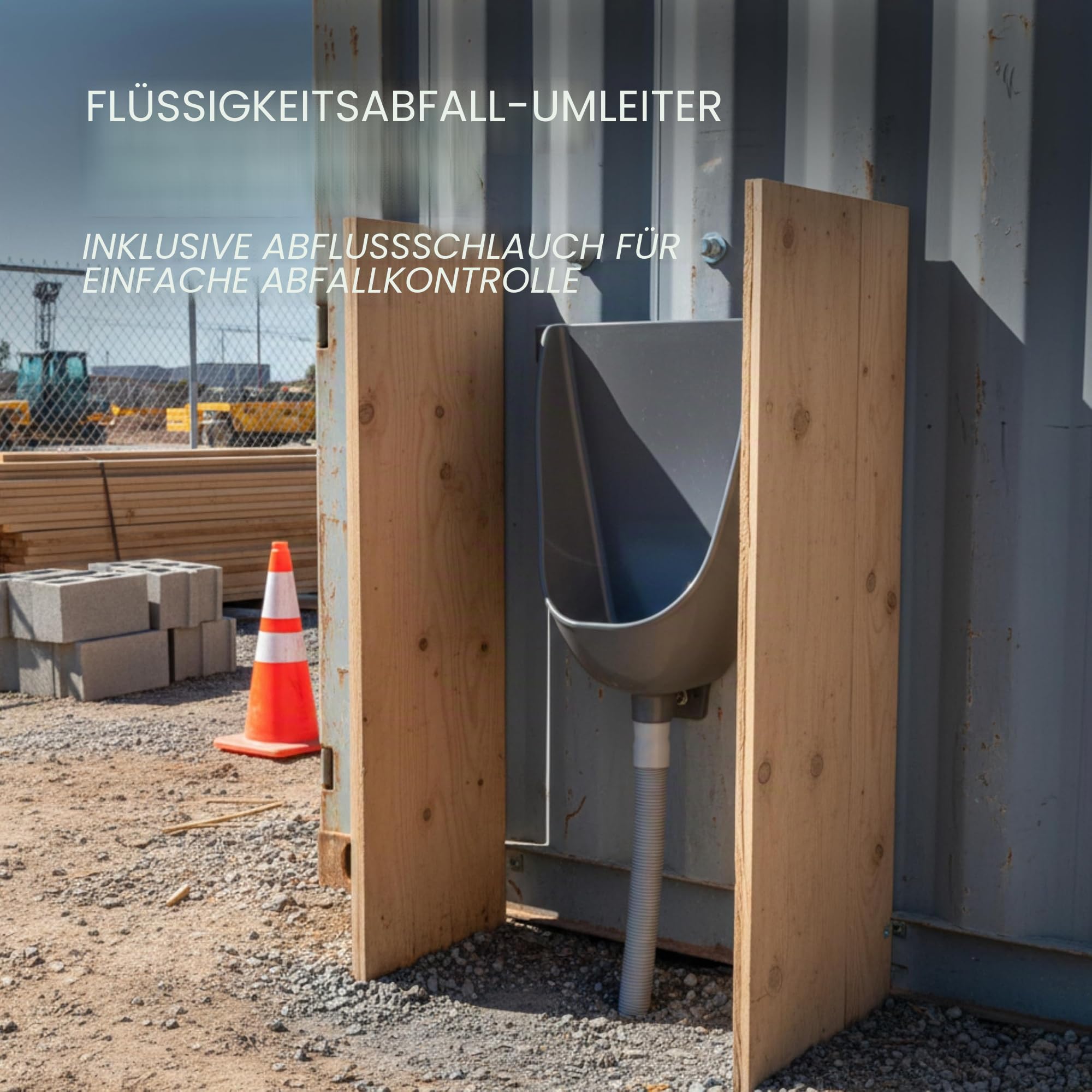 RAEFLOW P7816 urinal outdoor, grau
