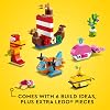 LEGO Classic Creative Ocean Entertainment Creative Toy Making Set with 6 Buildable Toys for Kids Ages 11018-4 and Over (333 Pieces)