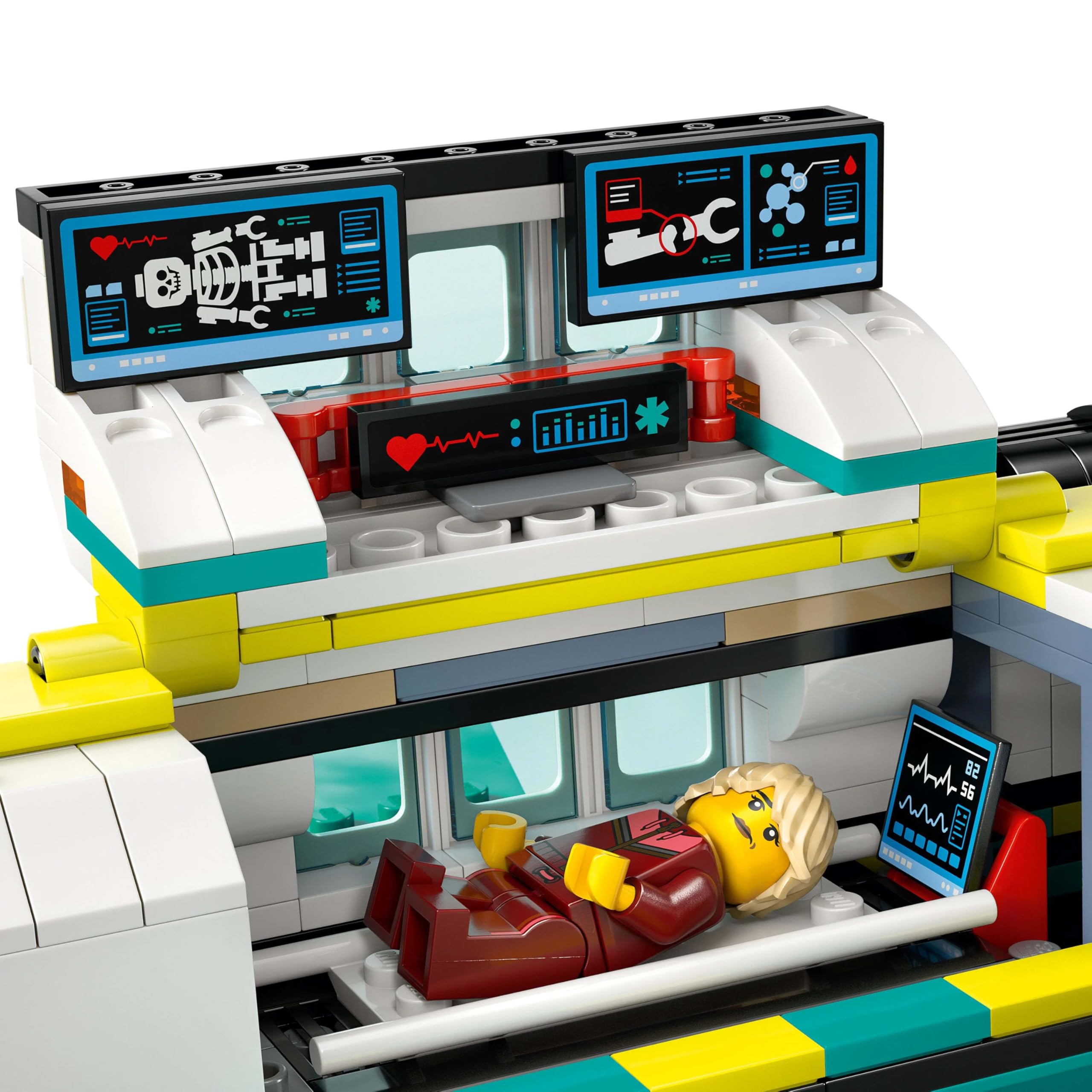 LEGO City Samolot pogotowia ratunkowego 60465 | Samolot ratunkowy, zestaw klocków dla dzieci, prezent dla chłopca i dziewczynki, zabawka dla 6-latka, 403 elementy